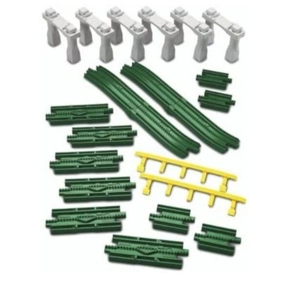 GeoTRAX Elevation Trax Pack Straights & Ramps G6170 34 Pieces + Manual 2004 - Picture 2 of 10